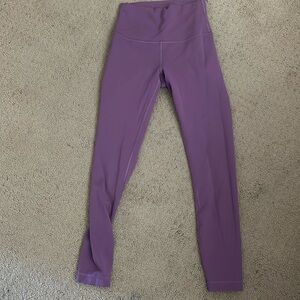 LULULEMON purple align 25’ leggings
